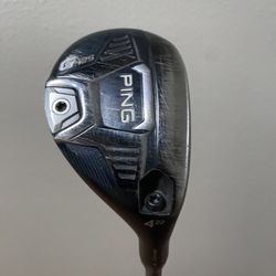Ping G425 4 Hybrid 22* Alta CB 70g Stiff With Head Cover Graphite Mens RH Golf Club
