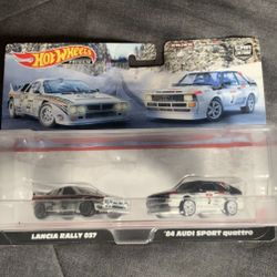 Hot Wheels Premium Audi Quattro 2 Pack