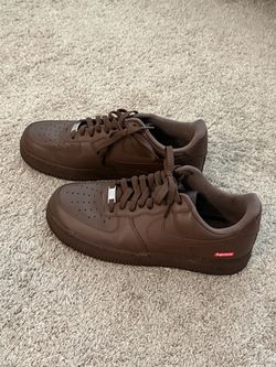 Nike x Supreme Air Force 1 Low Baroque Brown US 10