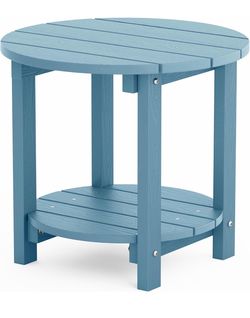 Set of 3 YEFU Double Layer Round Side Table