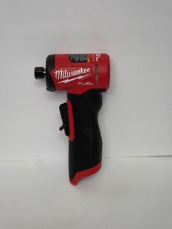 Milwaukee M12 FUEL 12V Lithium-Ion Brushless Cordless 1/4 in. Right Angle Die Grinder (Tool-Only)Brand New