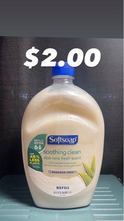 Softsoap Soothing Clean Aloe Vera Hand Soap Refill $2.00