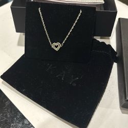 Kay Jewelers Heart Shape Anklet