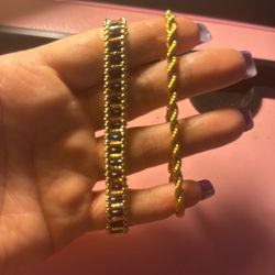 2 Bracelets Pd Design Jewelry.V38.and Park Lane 