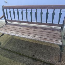 Antique Park Bench