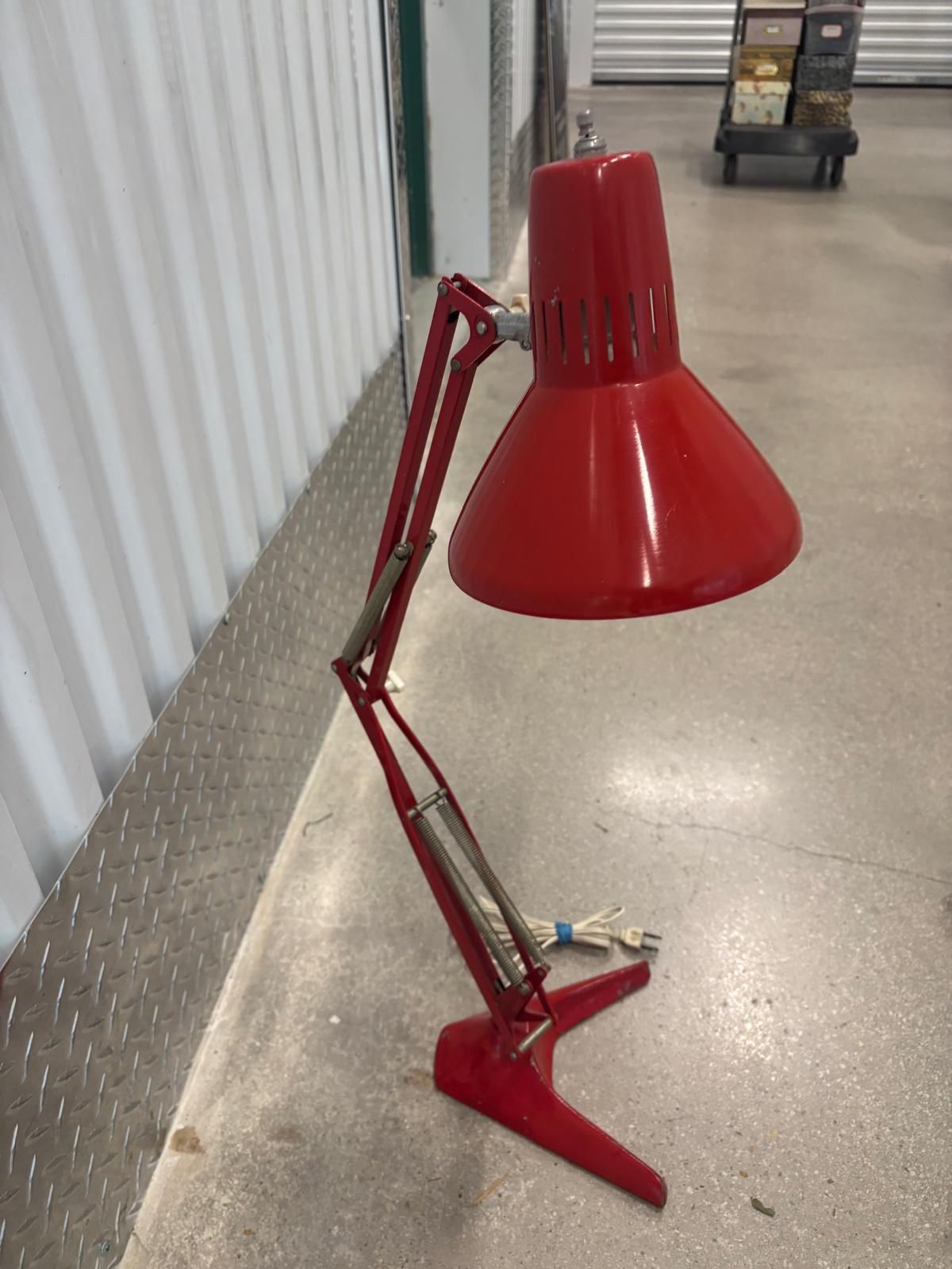 Vintage Swedish architectural lamp from 1960