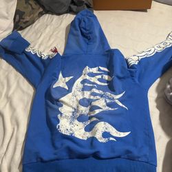 Blue Hellstar Hoodie 