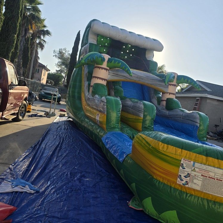Big Inflatable Water Slide For Sale