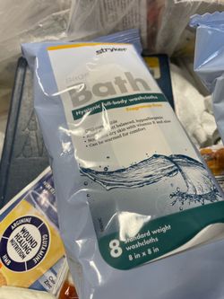 Hygienic full body washcloths