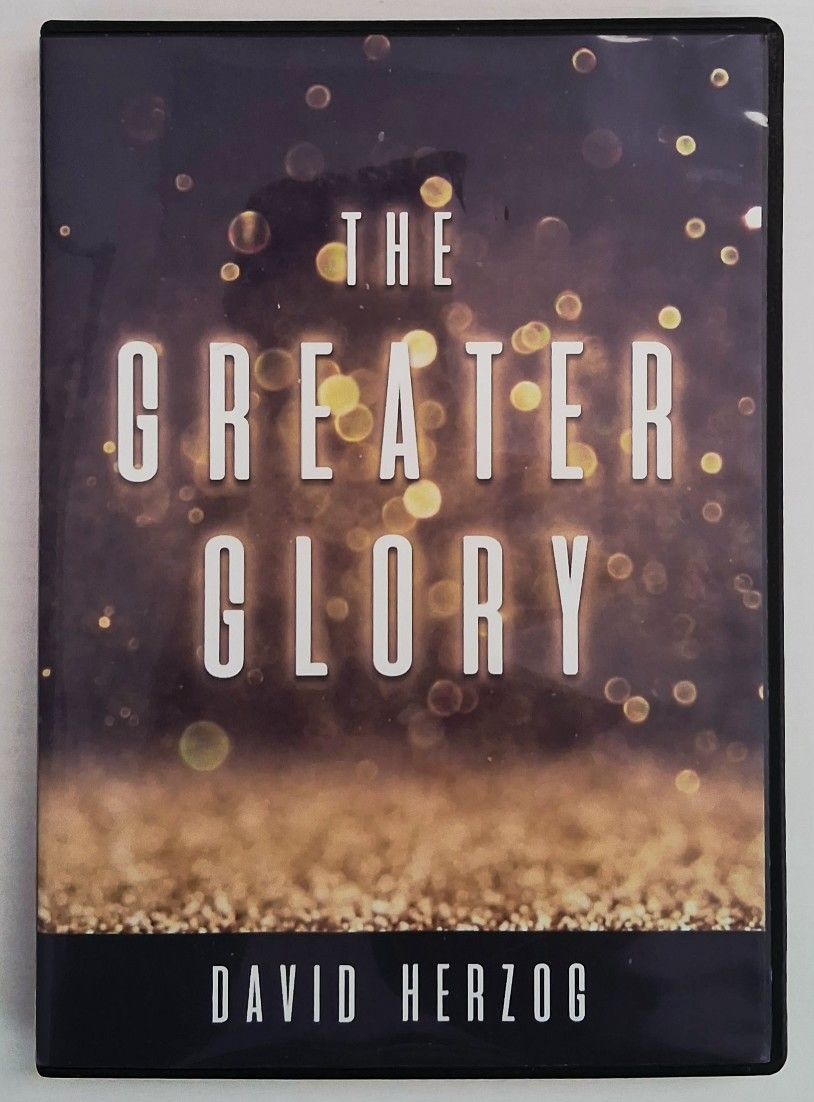 THE GREATER GLORY Audiobook 3 CD Set Dr David Herzog Christian Sermon Ministry