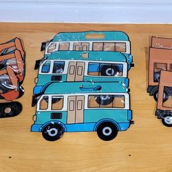 New vehicle shape treat gift bags (9)