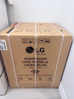 Title: BRAND NEW IN BOX LG 24" Dishwasher (White) - QuadWash & 3rd Rack (LDFN4542W
