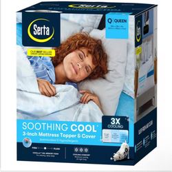 Serra Cooling Mattress Topper King Size