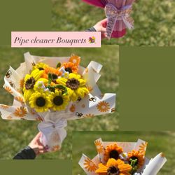 Pipe Cleaner Bouquets 