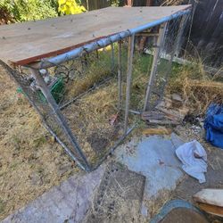 4x6x4 Dog Chain Link Dog Kennel
