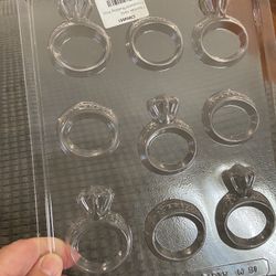 Wedding Ring/Engagement Ring Chocolate Mold -NEW