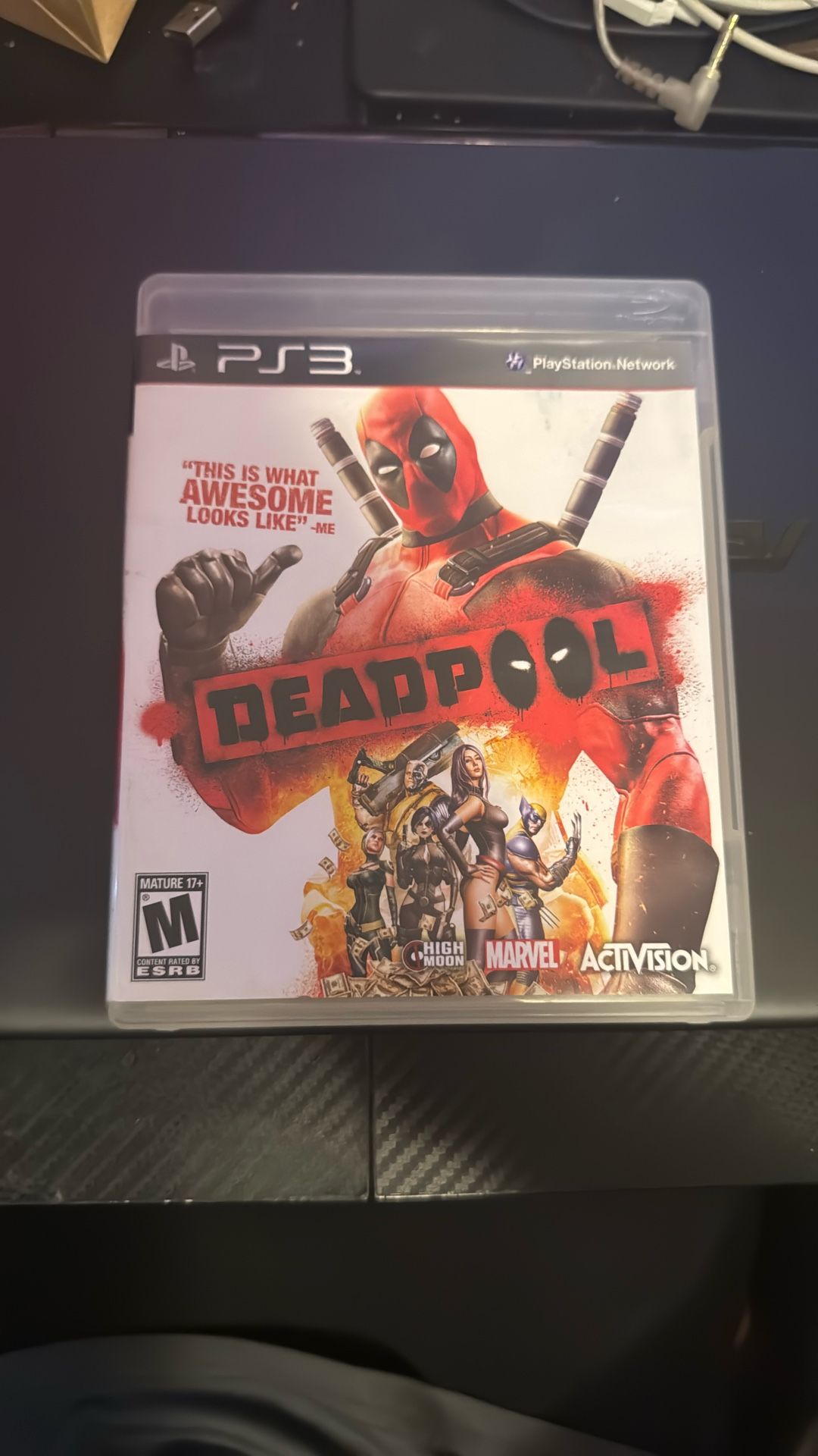 Rare Deadpool PS3 Game In Excellent Condition
