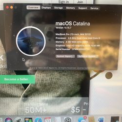 Apple Macbook Pro 2012 