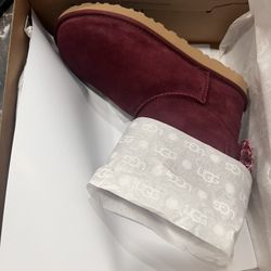 UGG W mini Bailey Bow Crushed Velvet 