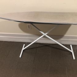 Seymour Home Products Adjustable Height, 4-Leg Ironing Board, Space Grey