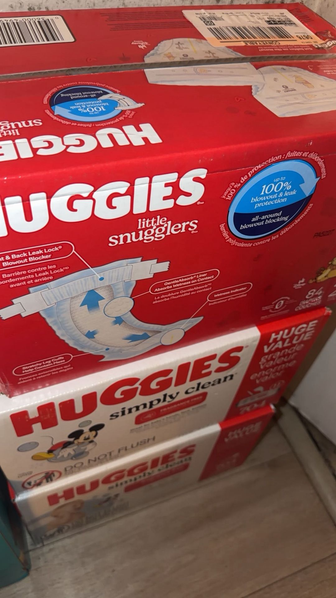 Huggies Diapers & Wipes