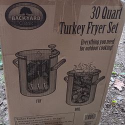 30 Quart Turkey Fryer Set