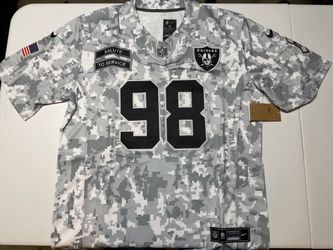 Raiders Crosby camo jersey