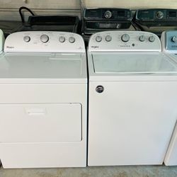 Washer And Dryer Set (Whirlpool Top load) 