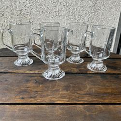 Princess House  Crystal Cups 