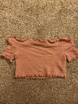 Size Large Pink Crop