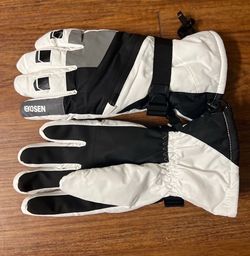 New White Black Gray Colour Nelson Gloves 🧤