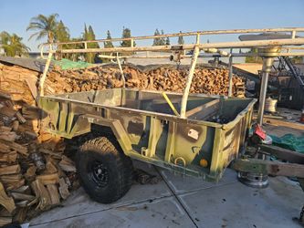 Military Off Road Trailer 9x6 Utility Trailer