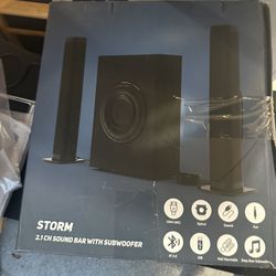 Storm Speakers And Subwoofer 