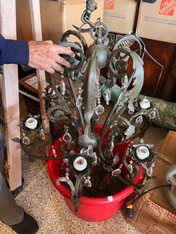Spanish Style Ceiling Lamp - Vintage