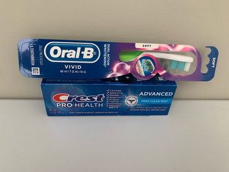 Crest Pro-Health Advanced Toothpaste & Oral-B Soft Toothbrush, Price for Both