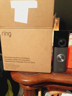 Ring wired doorbell cam 3rd gen