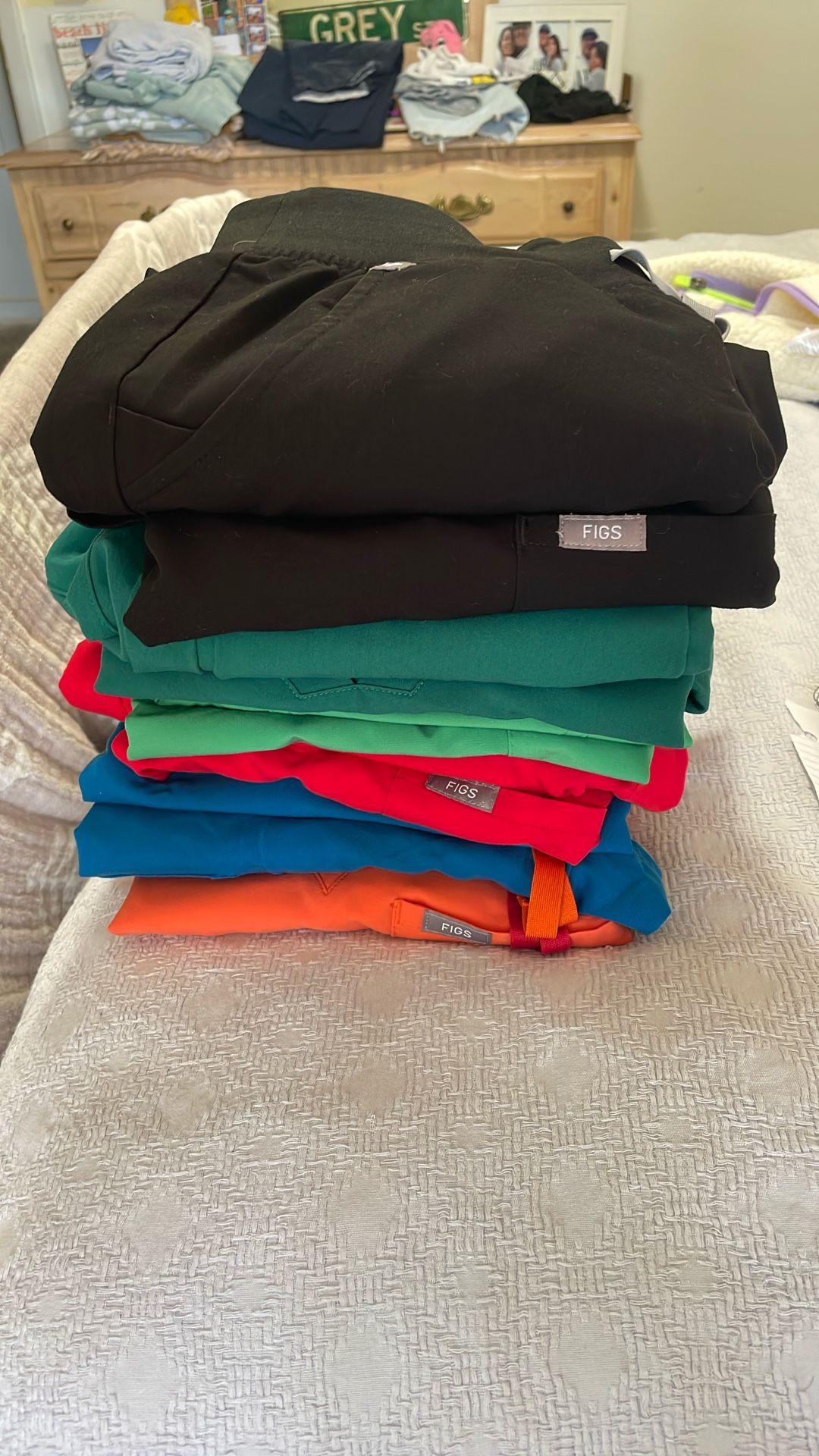 Figs Scrubs $40 a Set Forest Green