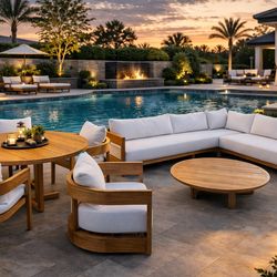 Restoration Hardware Balmain outdoor Set