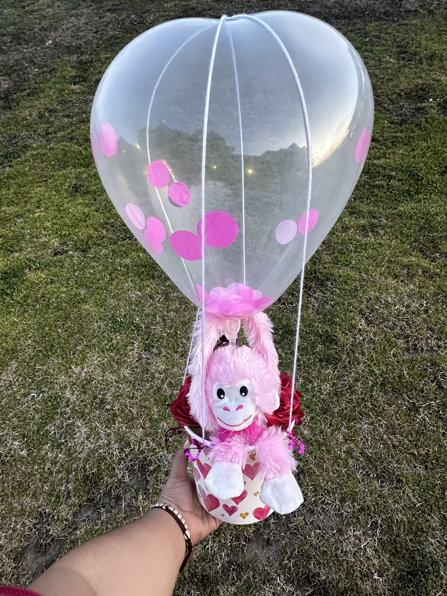 Monkey love balloon