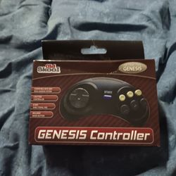 Old Skool 6 Button Controller for SEGA Genesis/Mega-Drive 1 2 & 3 - Open Box