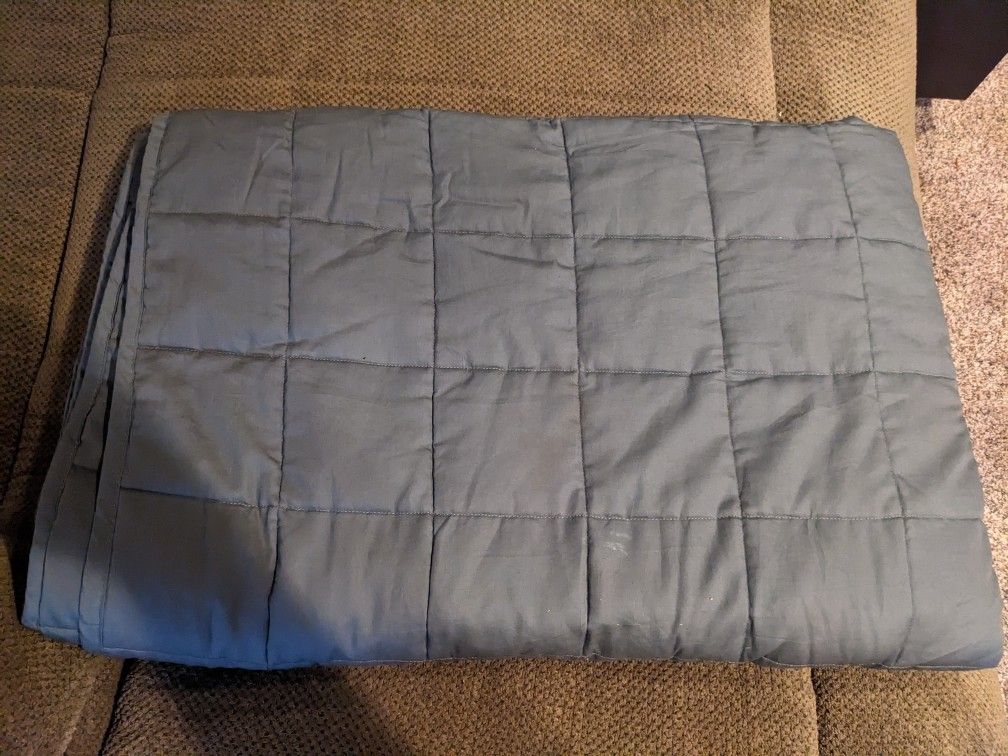 20lb Weighted Grey Blanket