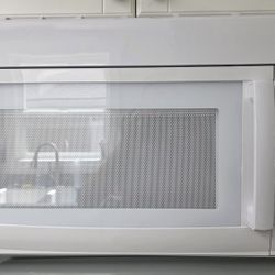 White Microwave 