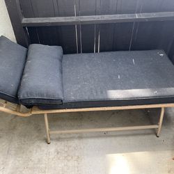 MOVING SALE Patio Furniture Sofa With Pillows 