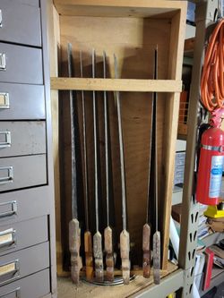 Revolving Saw And Tool Caddy With Tools Shown