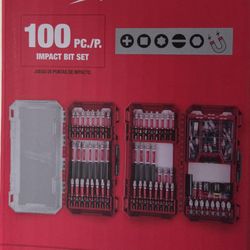 Milwaukee 100 Pc/p set Impact Bit Set