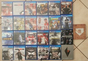 PLAYSTATION 4 VIDEO GAMES