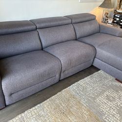 Macy’s Recliner Sofa