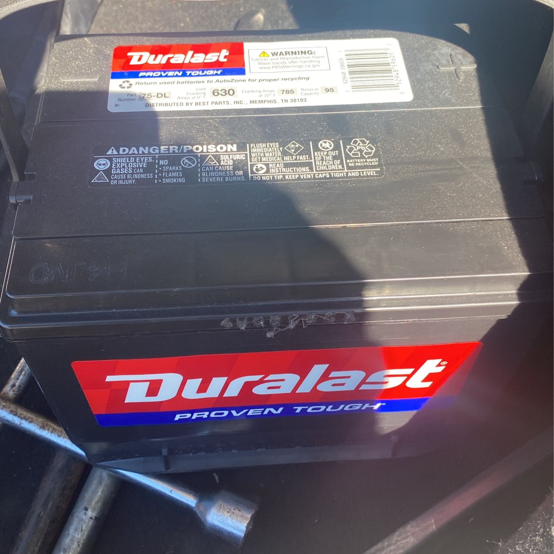 New Battery 75 D