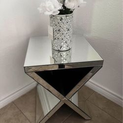 Glass Side Table