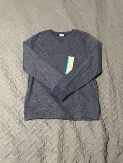 Wonder Nation Men's Dark Blue Crewneck Sweater